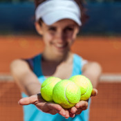 Anyone with 200 or more tennis balls can recycle them for free